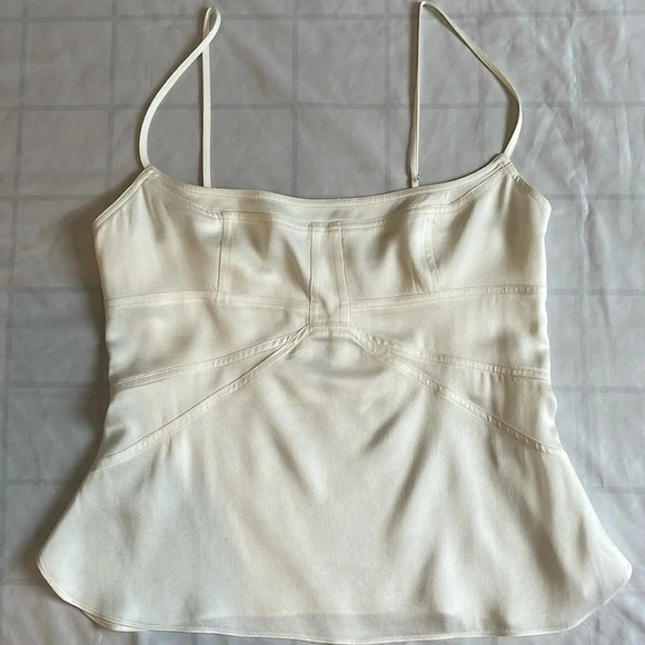 A.L.C. Harlow Top In Off White Size 10 - Picture 3 of 12